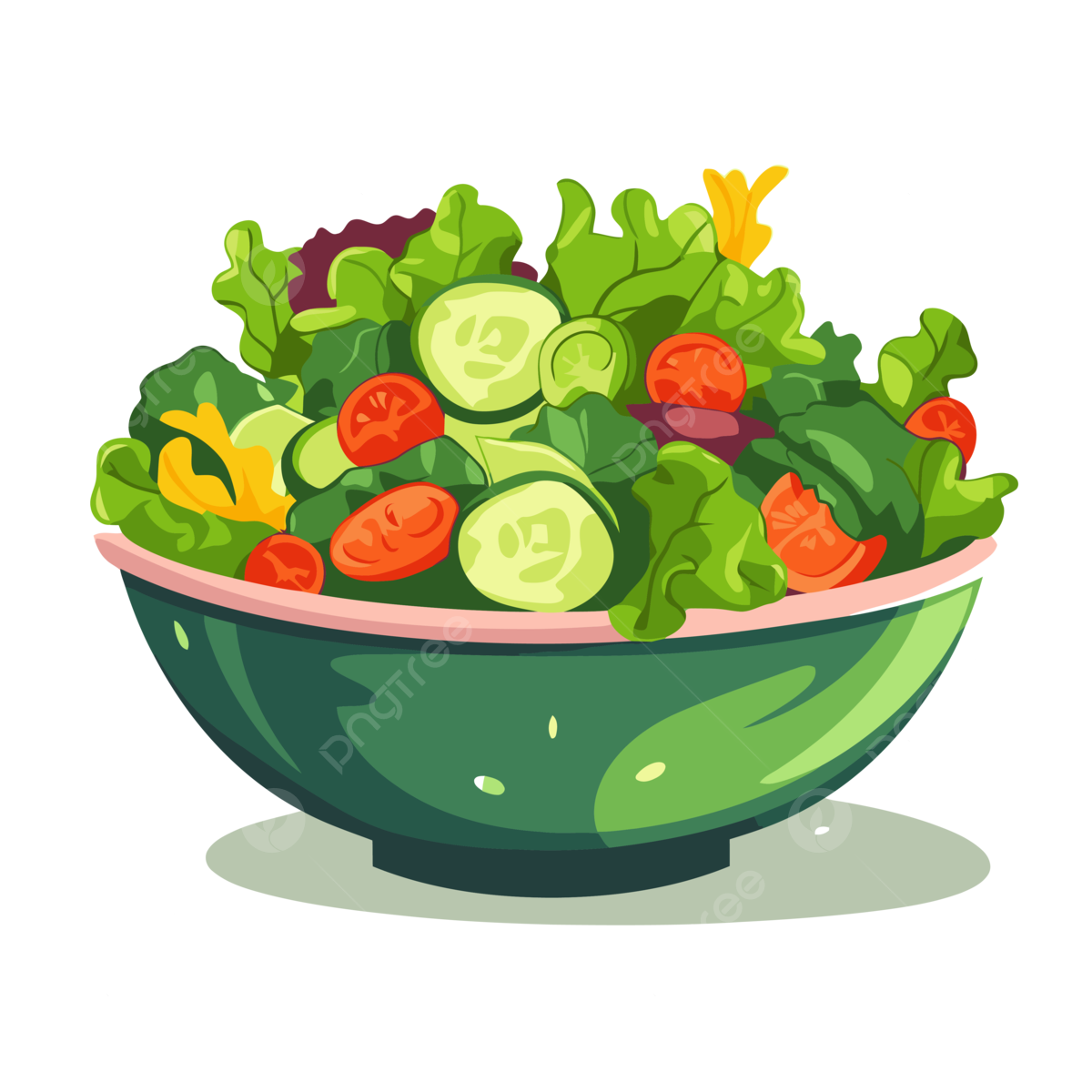pngtree free salad vector png image 11063045